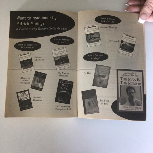 Devotions for the Man in the Mirror by Patrick Morley Paperback Book - Picture 13 of 14